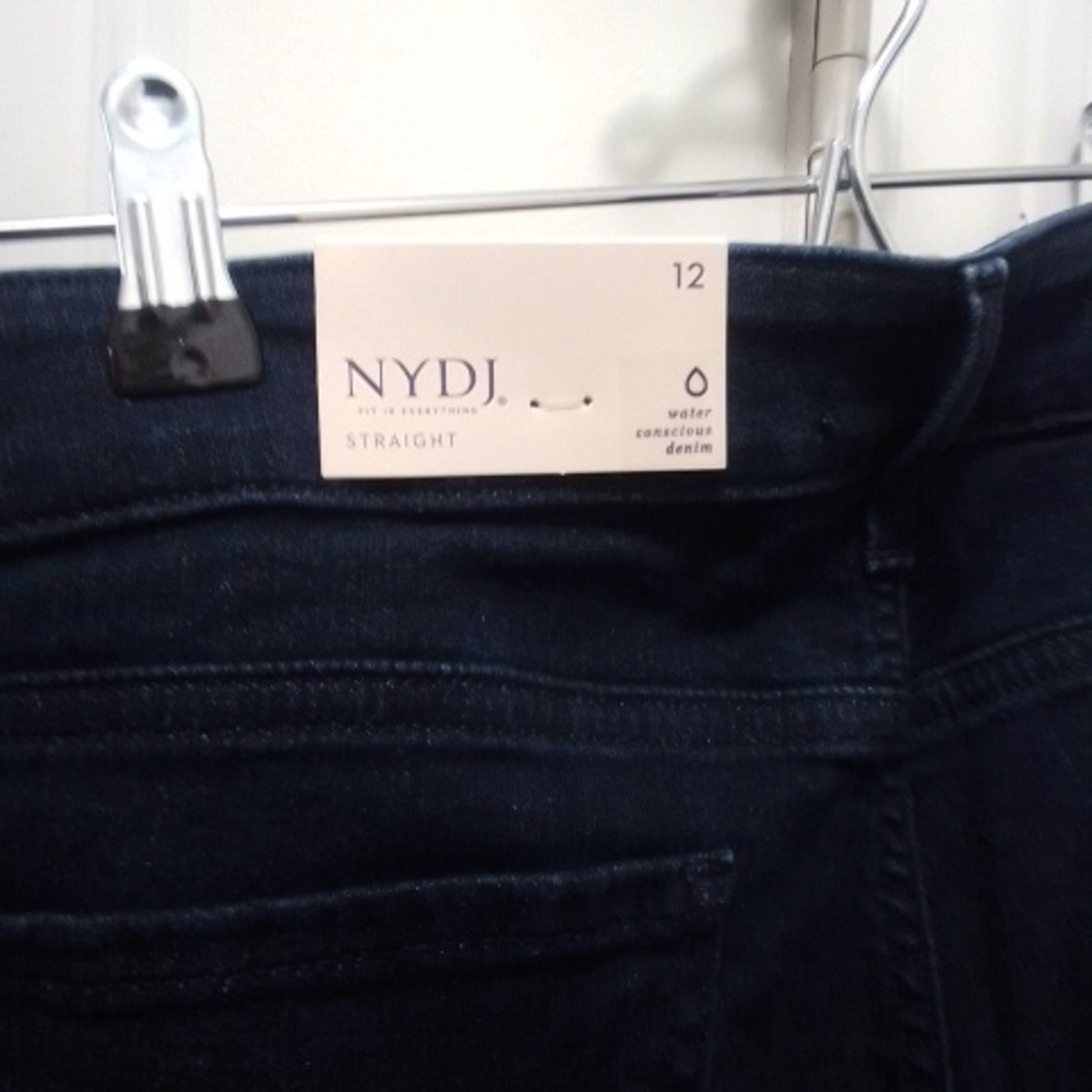 NYDJ Midnight Blue Cropped Jeans - Picture 3 of 4